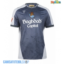 Camisa de time de futebol Real Sociedad Brais Mendez #23 Replicas 2º Equipamento 2025-26 Manga Curta